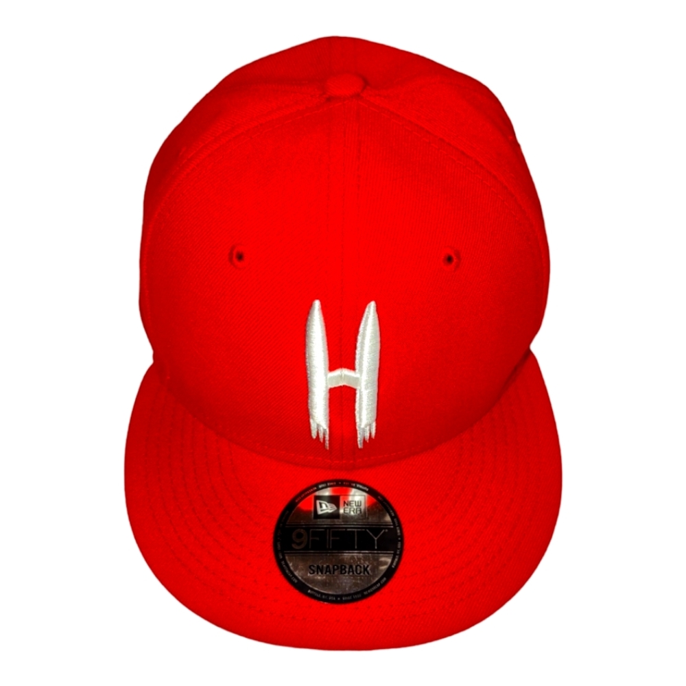 Men's New Era NBA Rockets Logo Snapback Red Hat Accessory Cap